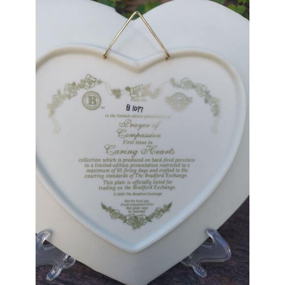 Limited Edition Bradford Exchange "Nurse's Prayer Of Compassion" Dimensional Pla - Picture 3 of 5